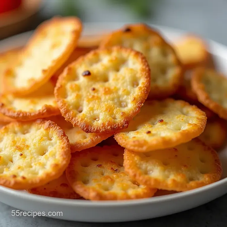 The Golden Crunch Truly Crisp Parmesan Frico Wafers