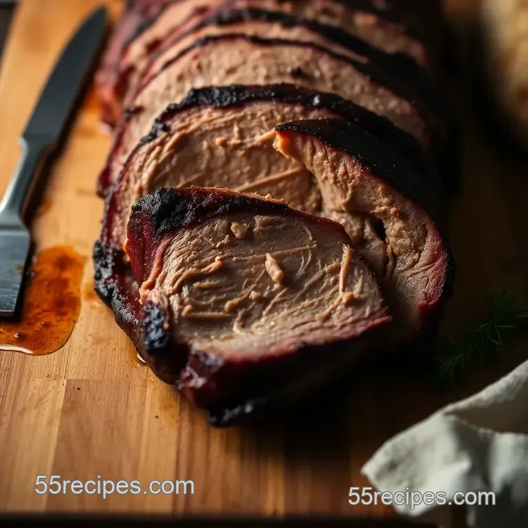 The Great Brisket Wrap: Timing for Tender Flavorful Perfection presentation