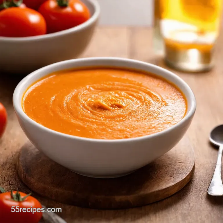 The Ultimate Roasted Tomato Soup Creamy Dreamy Delicious presentation