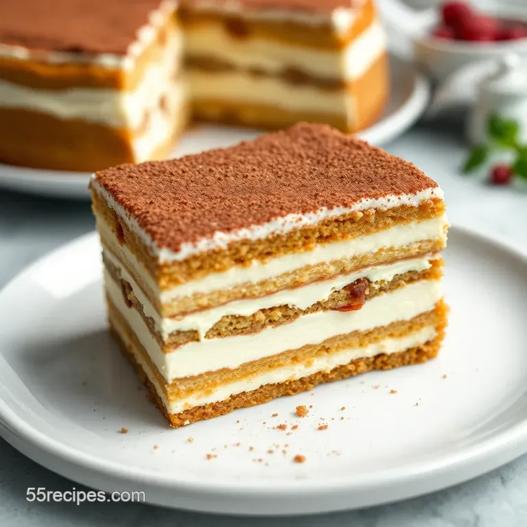 Tiramisu Layer Cake