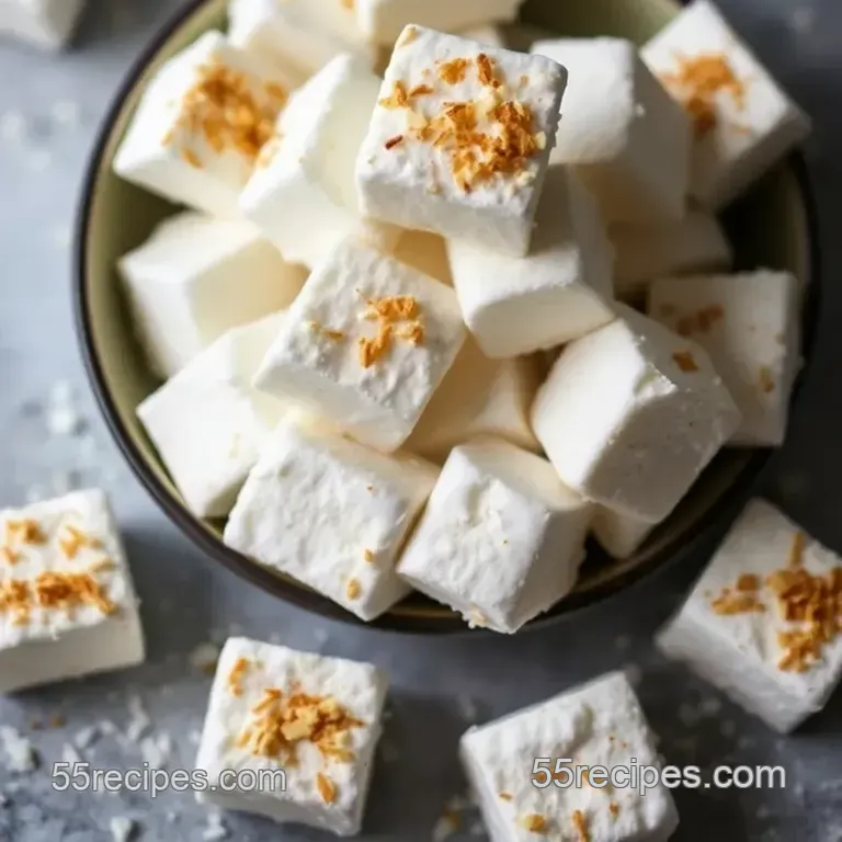 Toasted Coconut Marshmallows: a Sweet Island Escape presentation