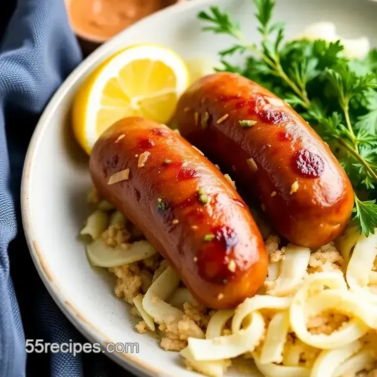 Traditional Irish Sausage Links presentation