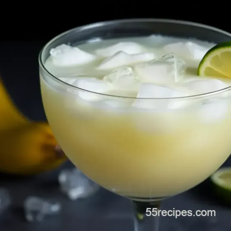 Tropical Banana Daiquiri Delight