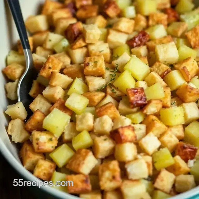 Tropical Pineapple Stuffing Delight presentation