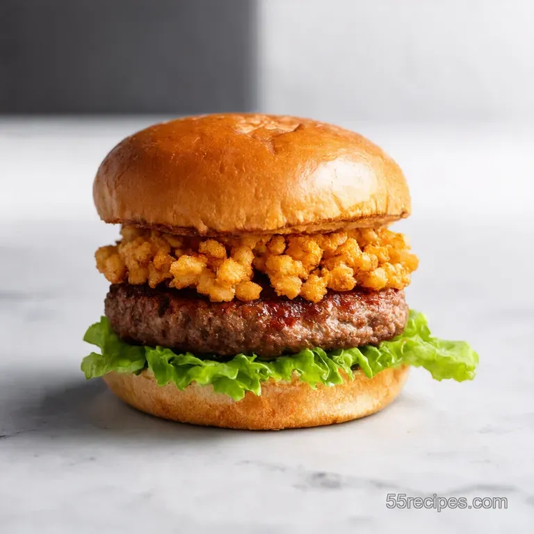 Ultimate CrispyEdge Smash Burger A Diner Classic at Home