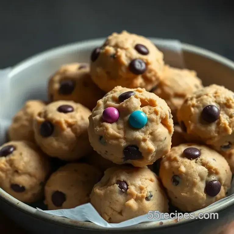 Ultimate Monster Cookie Dough Bites