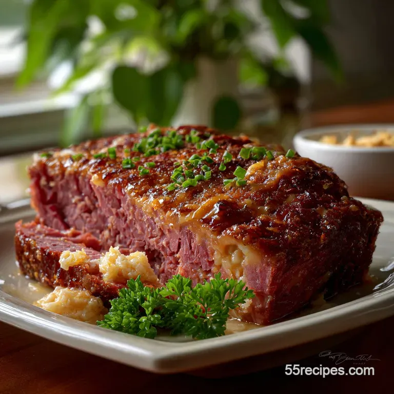 The Ultimate Smoked Corned Beef Recipe presentation