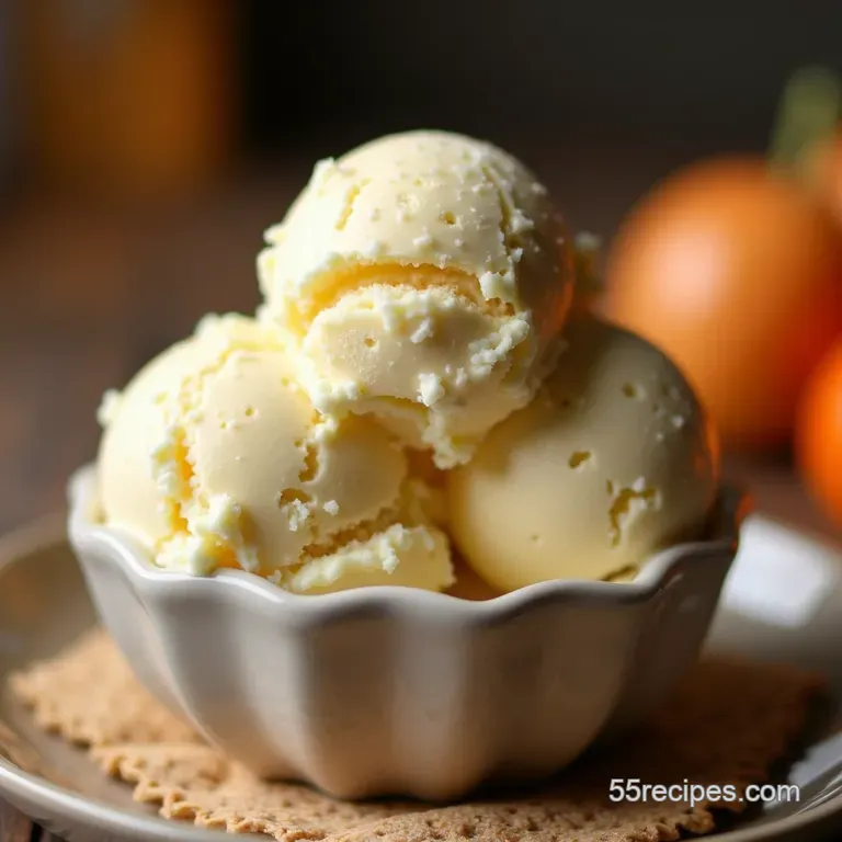 Vanilla Bean Blast Highprotein Ice Cream presentation