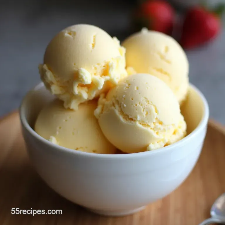 Vanilla Bean Blast HighProtein Ice Cream