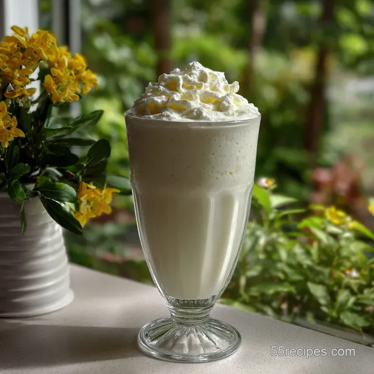 Vanilla Milkshake: Silky Smooth & Aromatic