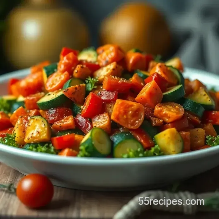 Vibrant Seasonal Veggie Terrine