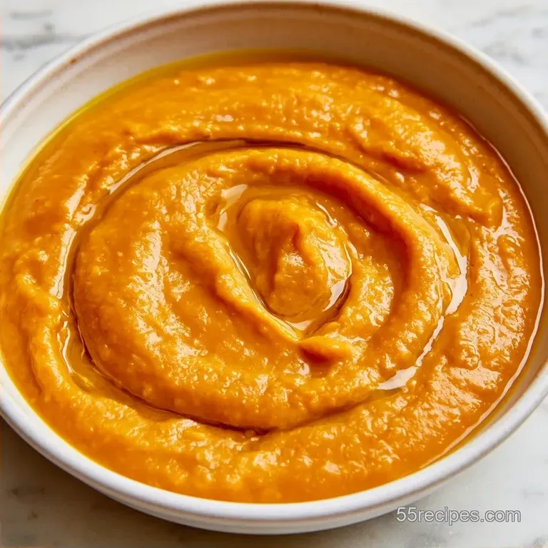 Hearty Red Lentil Soup with Warm Spices