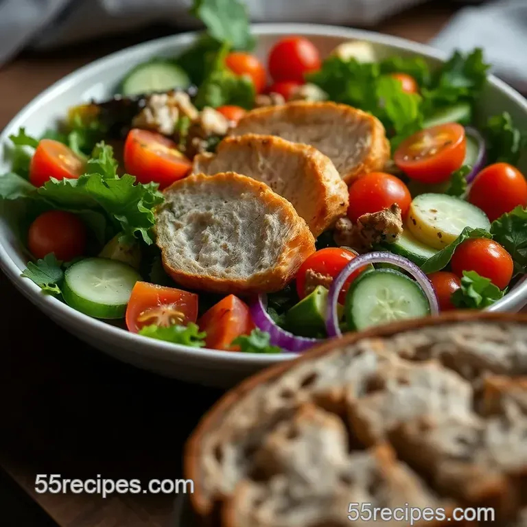 What to Serve with Chicken Salad presentation