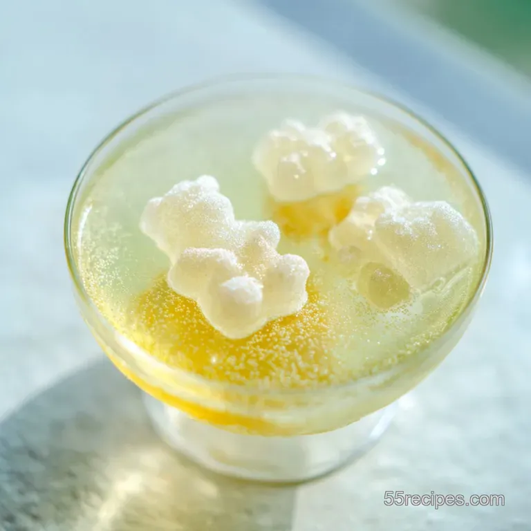 White Gummy Bear Shot: Zingy and Sweet
