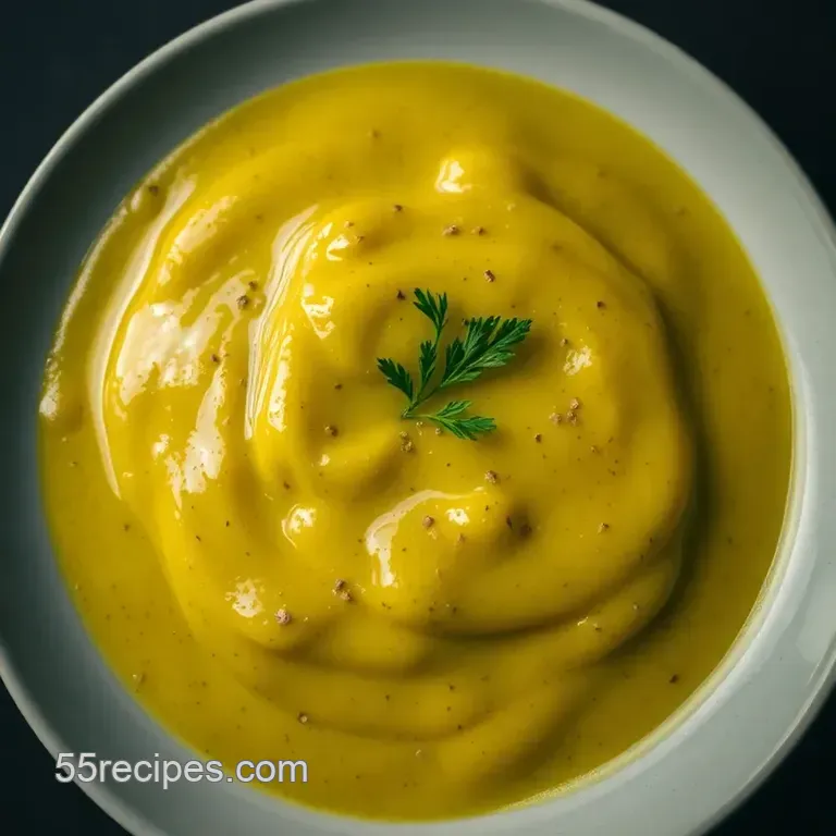 Zesty Lemon Pepper Sauce presentation